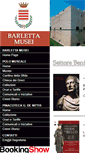 Mobile Screenshot of barlettamusei.it